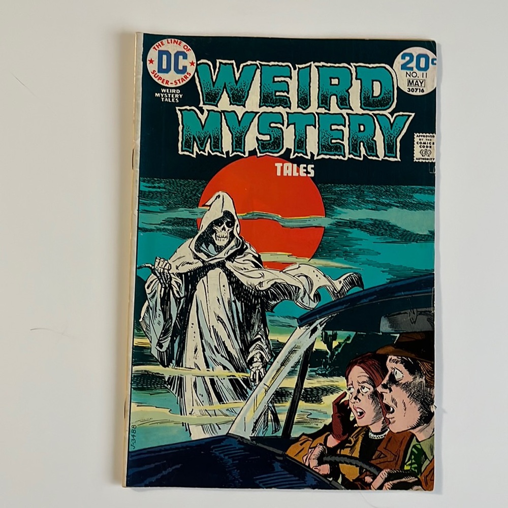 Weird Mystery Tales #11 1974 DC Comics Vintage Horror Terror UC Comic Book